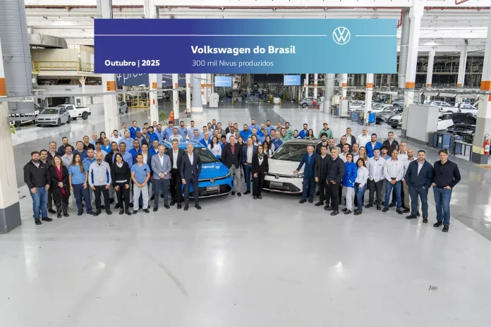 Volkswagen Nivus atinge 300 mil unidades produzidas no Brasil