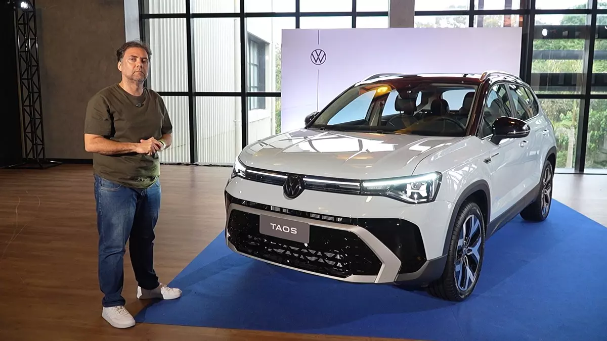 VW Taos 2026 e Fernando Miragaya