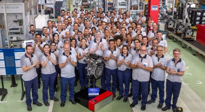 Motores GSE Turbo 1 milhao produzidos em Betim