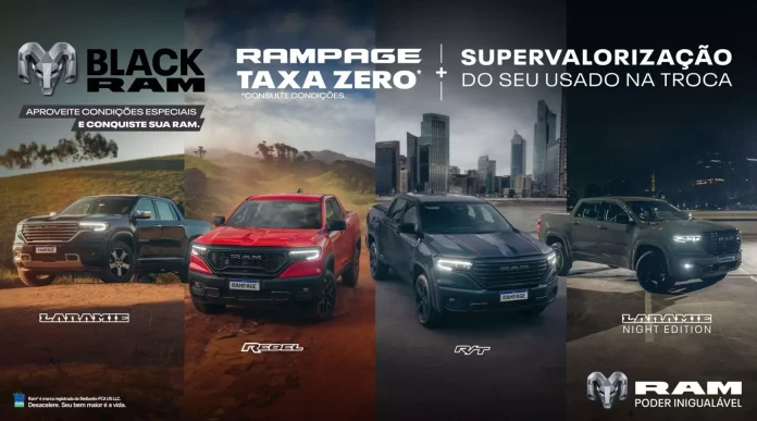 Black Ram oferece condições especiais para compra de picapes no Brasil