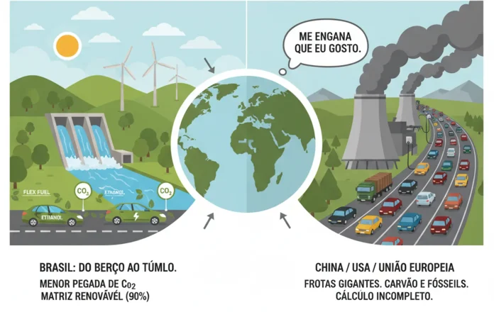 Para controlar CO2, ciclo de vida de um carro é o que mais importa