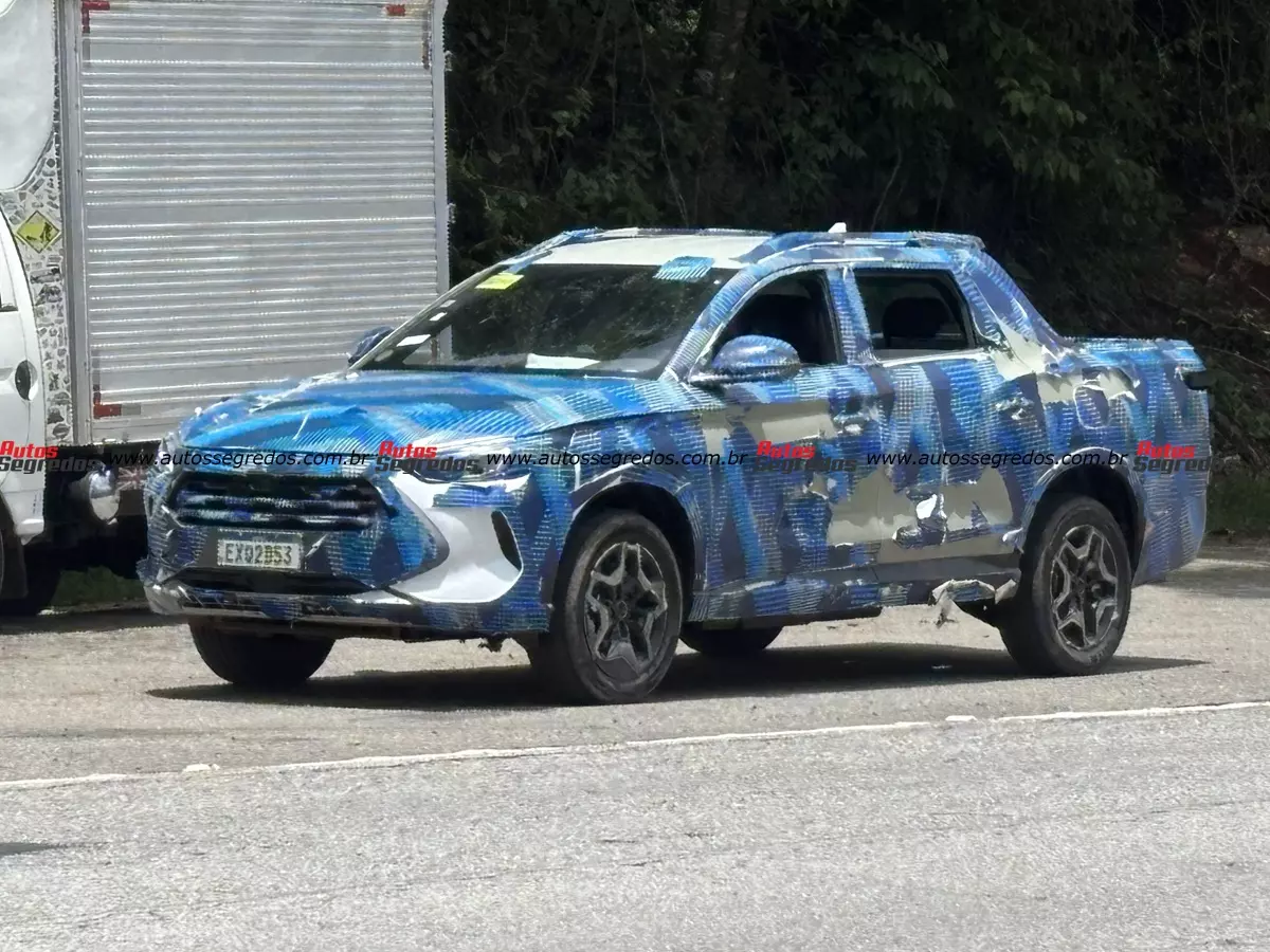 Picape média compacta: flagramos a Fiat Toro da BYD
