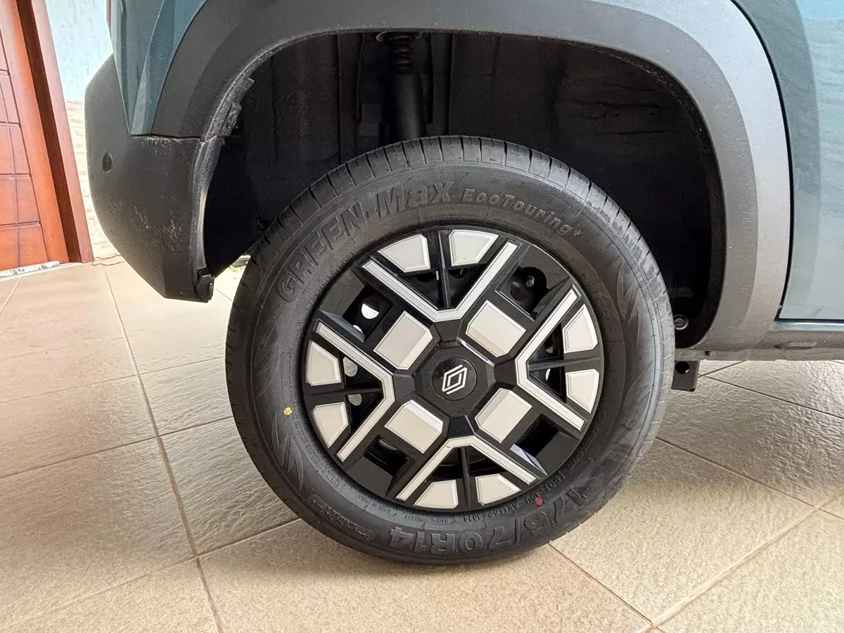 roda do Renault Kwid E-Tech 2026
