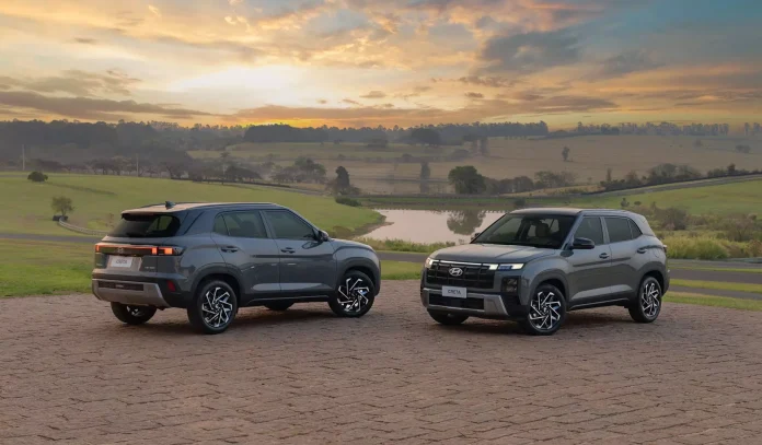 Hyundai Creta fecha 2025 como líder do varejo pelo terceiro ano consecutivo no Brasil