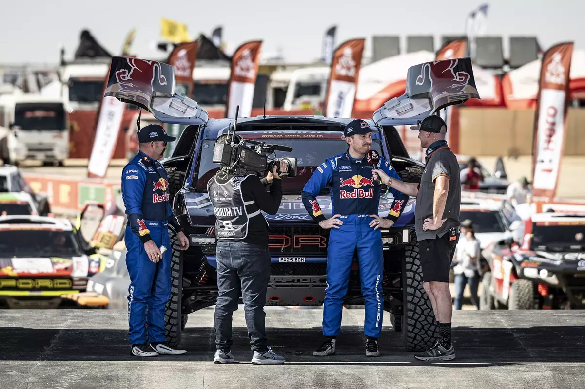 Rally Dakar 2026 Ford Raptor T1+ Mitch Guthrie Jr