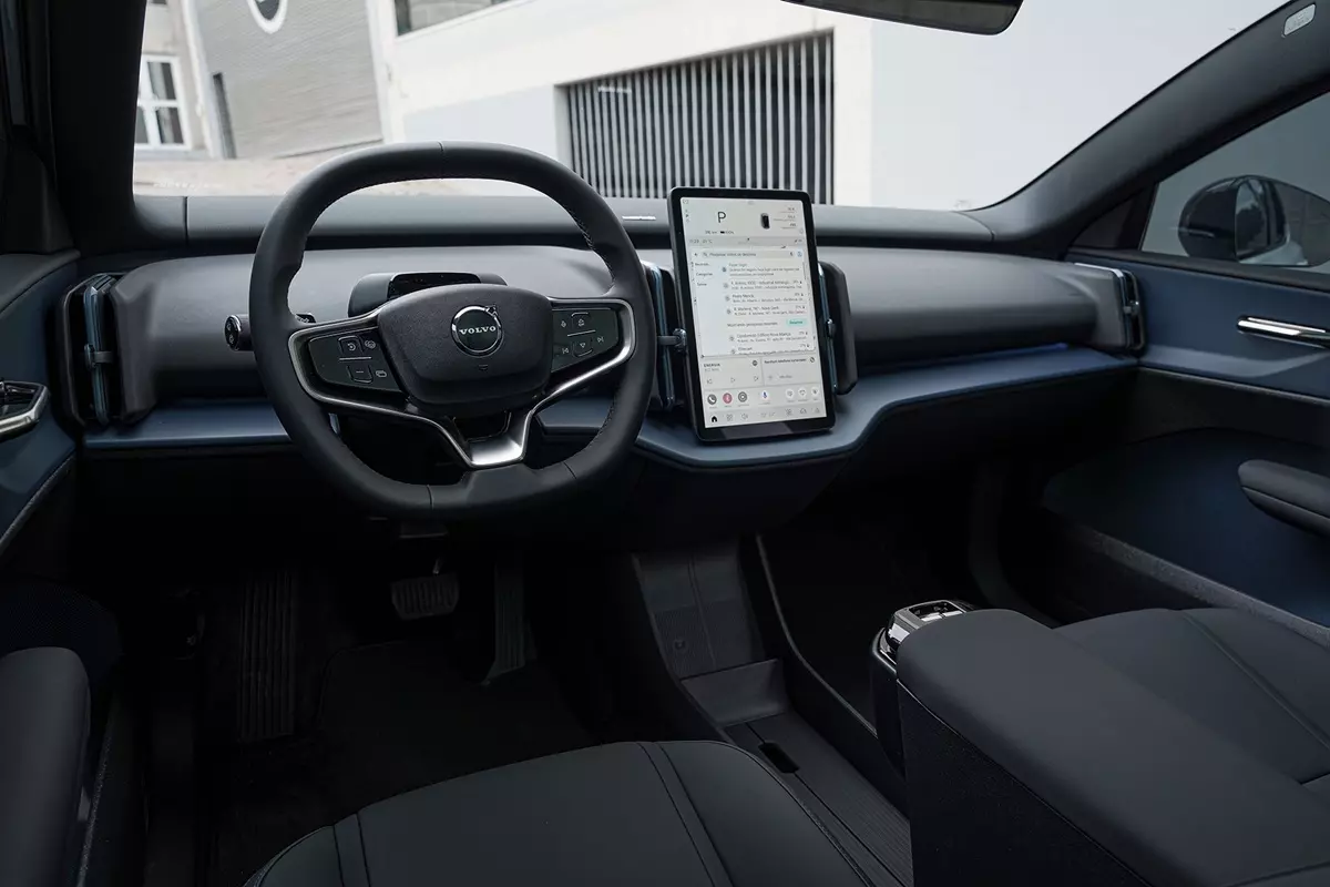 painel do Volvo EX30 Ultra  