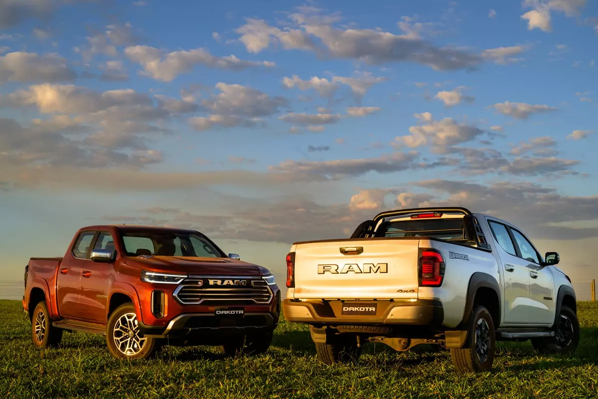 Nova Ram Dakota Laramie e Warlock