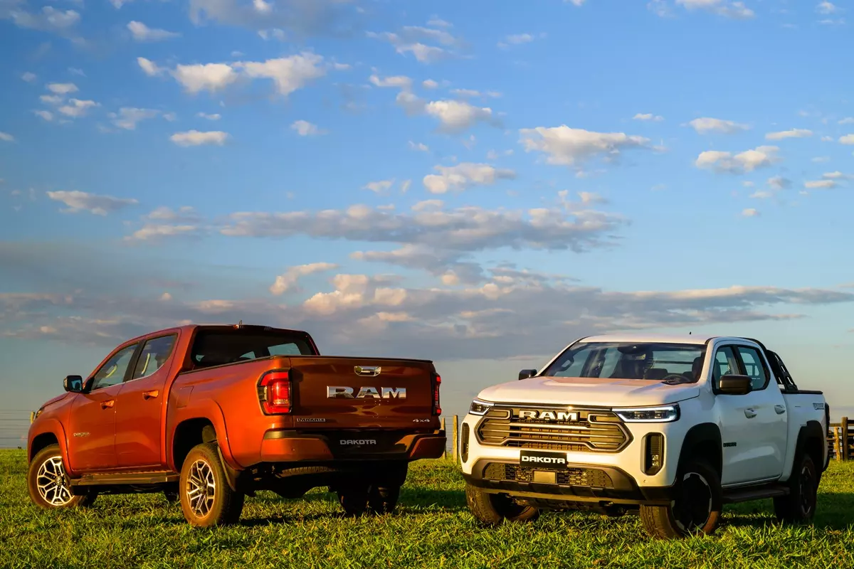 Nova Ram Dakota Laramie e Warlock