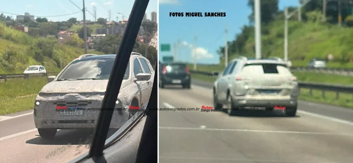 Flagra novo Chevrolet Sonic 2027