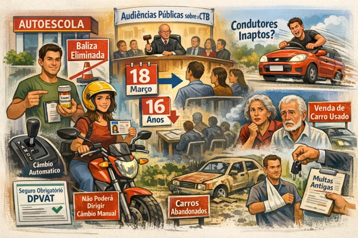 Mudanças Código de Trânsito Brasileiro