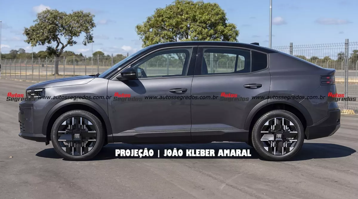 Projeção Fiat Fastback 2028 