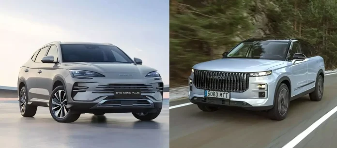 BYD Song Plus vs Jaecoo 7 SHS Prestige: qual SUV híbrido plug-in vale mais a pena no Brasil?