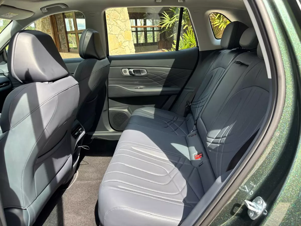 banco traseiro do Geely EX5 EM-I e