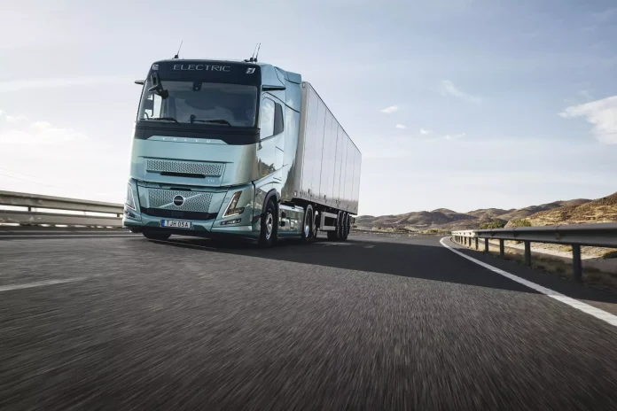 olvo lança na Europa caminhões elétricos com autonomia de até 700 km